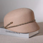 Celestine Crystal Wool Cloche