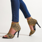 Savannah – Stretch Knit High Heel Sandals