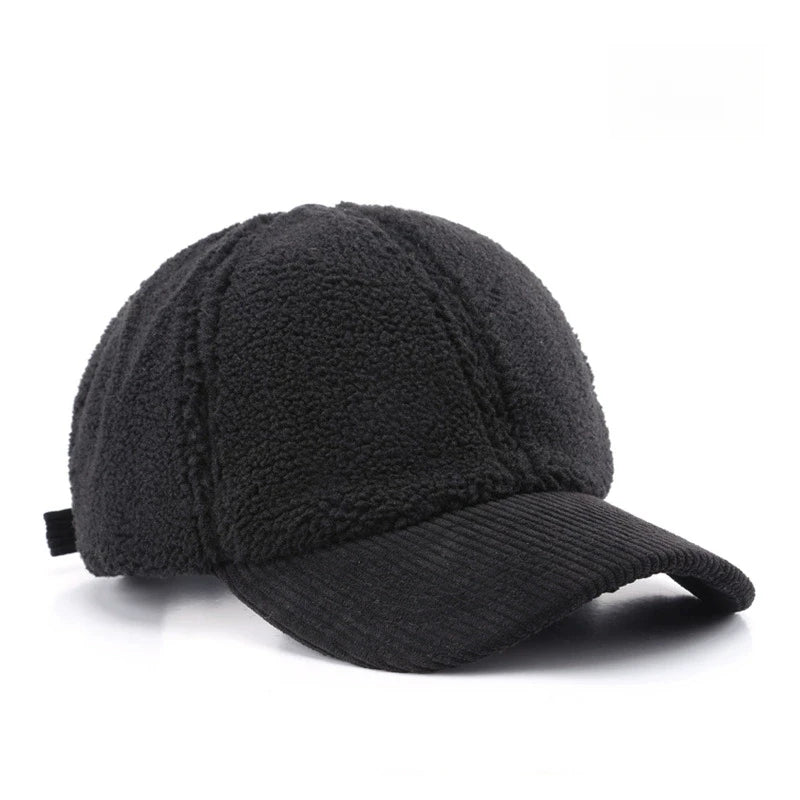 Arlena Plush Corduroy Cap