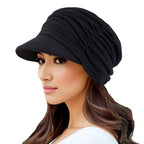 Florencia Velvet Brim Cap