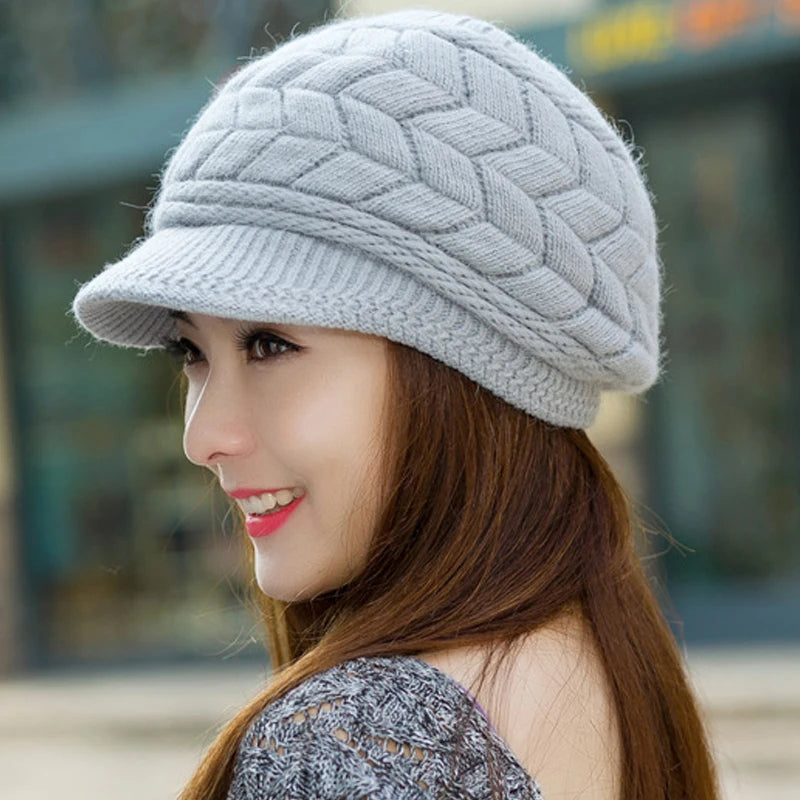 Alessia Braided Knit Beret