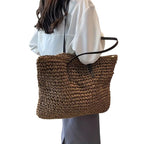 Olivia - Woven Tote Bag