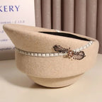 Marcelline Wool Riding Cloche