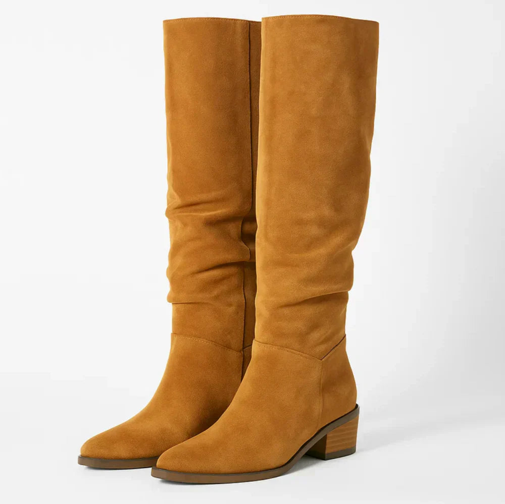 VELVÉRA™ | HIGH SUEDE BOOTS